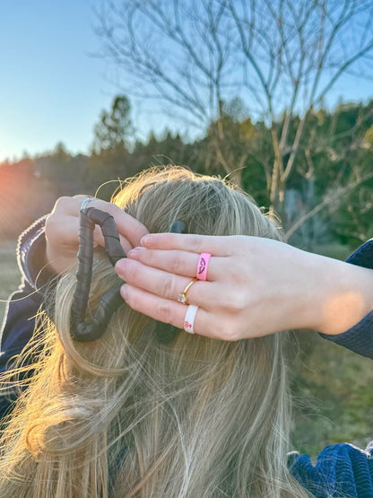 Flip Reversible cherry / wild ring