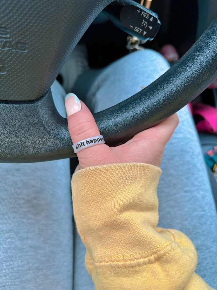 Flip Reversible locally hated / almost famous ring