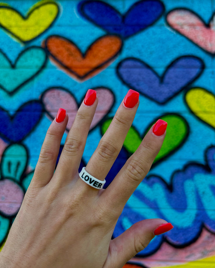 Flip Reversible f*cker / lover Ring