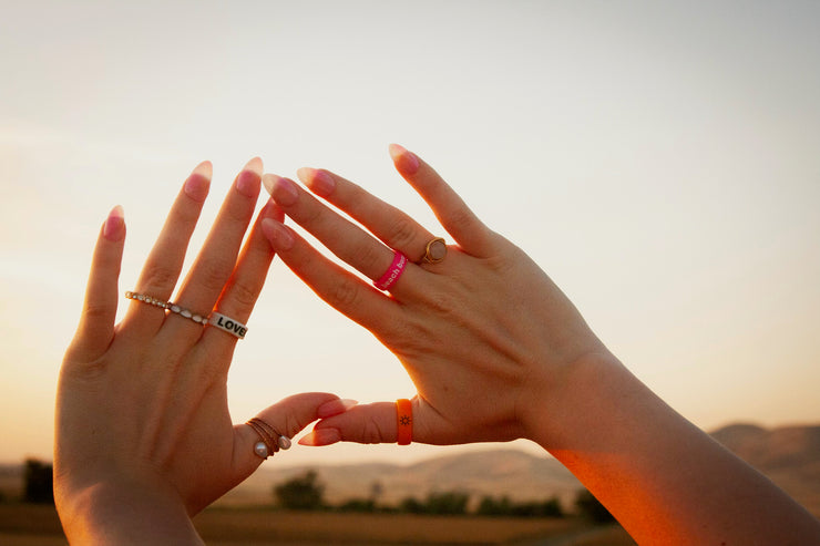 Flip Reversible Beach Bum / City Girl Ring