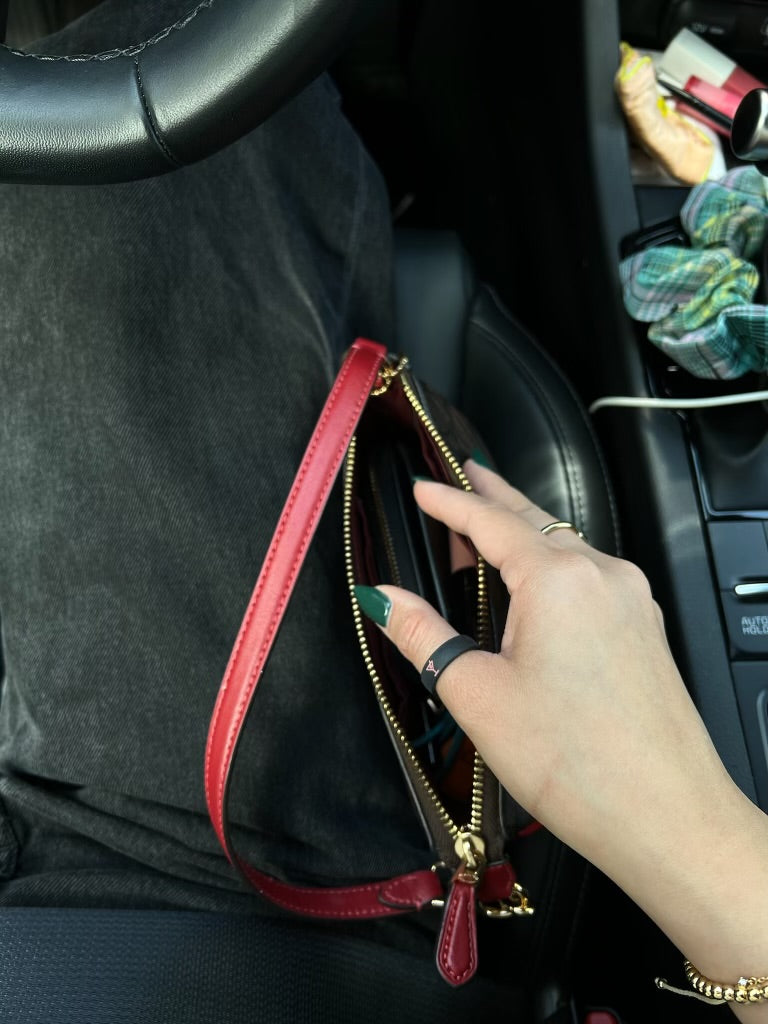 Flip Reversible martini glass / tipsy ring