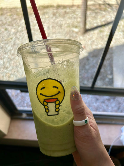 Flip Reversible shamrock / feelin' lucky Ring