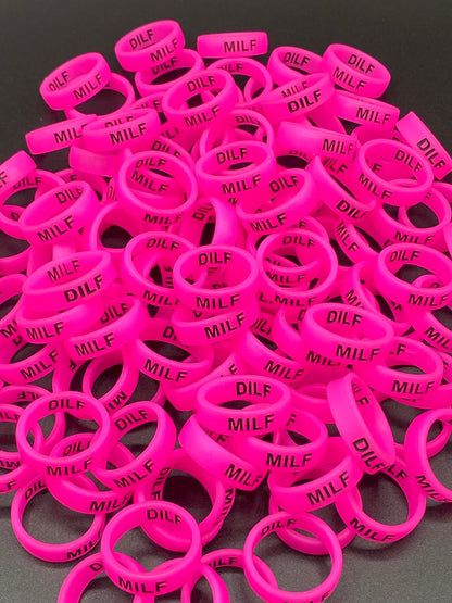 Flip Reversible MILF / DILF ring
