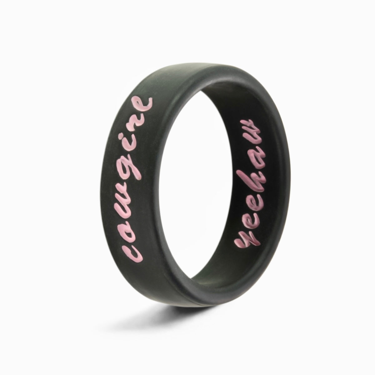 Flip Reversible cowgirl / yeehaw ring