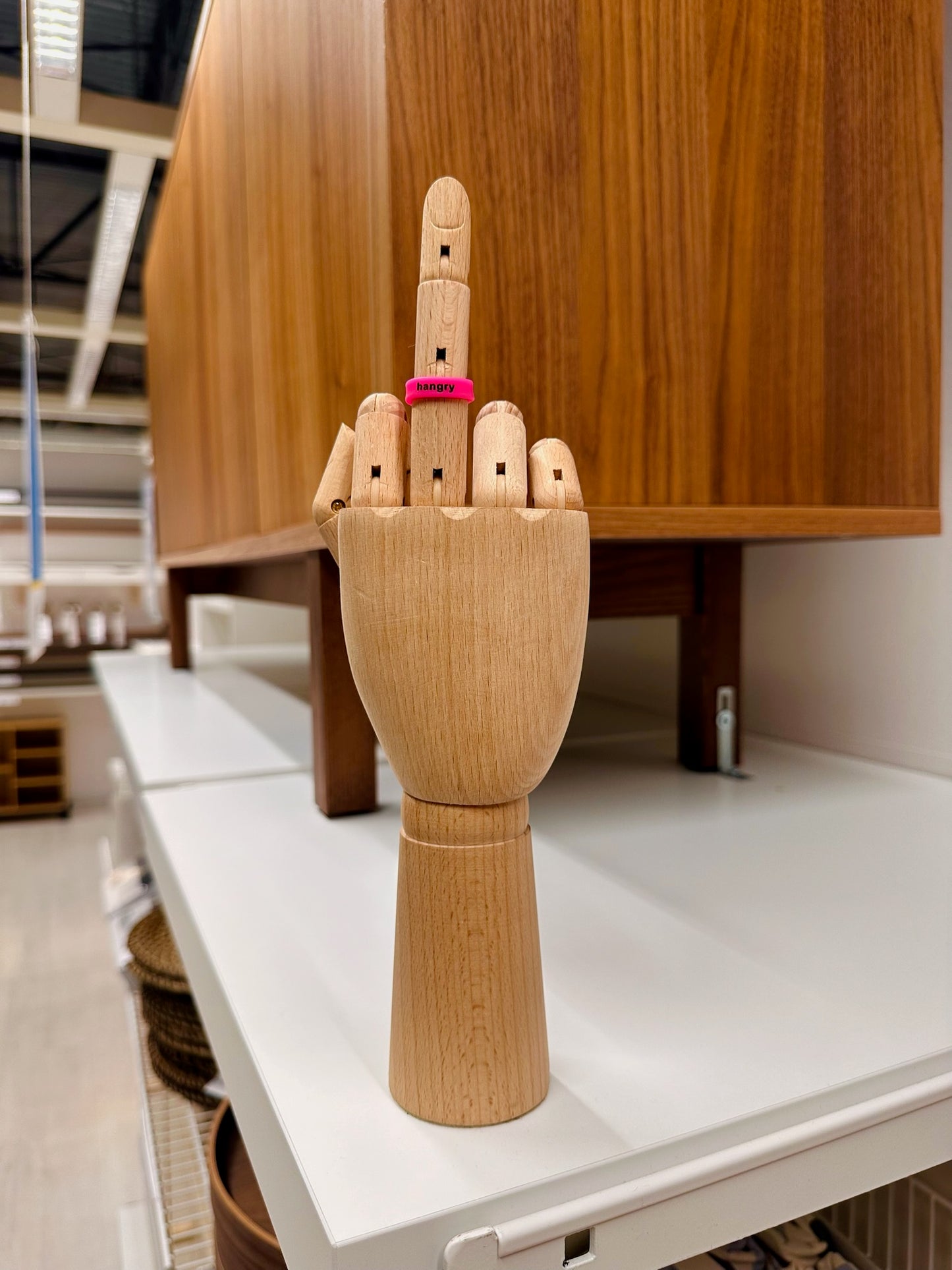 Flip Reversible hangxiety / hangry ring