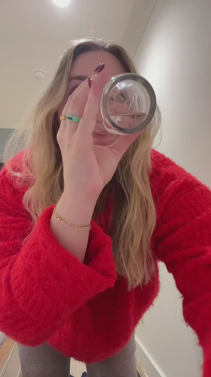 Flip Reversible delusional / screw you ring
