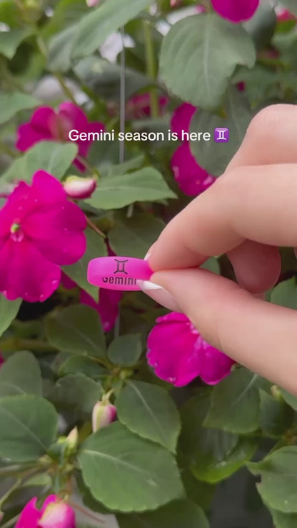 Flip Reversible Gemini Ring