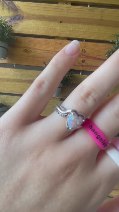 Flip Reversible hangxiety / hangry ring