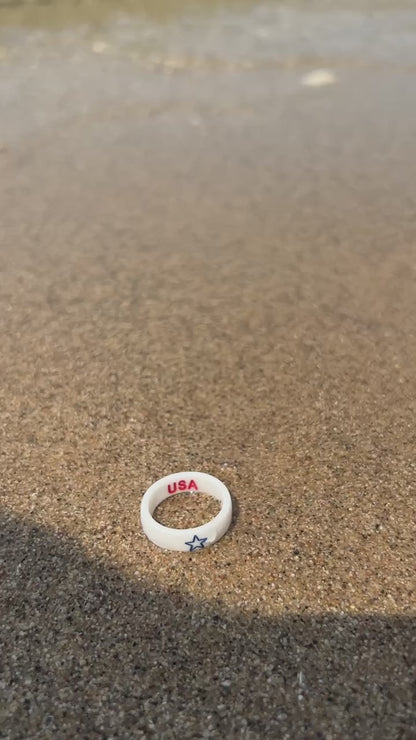 Flip Reversible star / USA ring