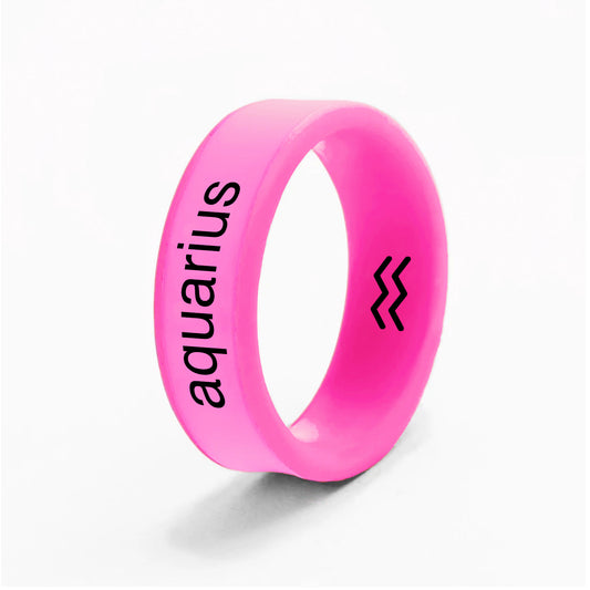 Flip Reversible Aquarius Ring