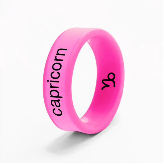 Flip Reversible Capricorn Ring
