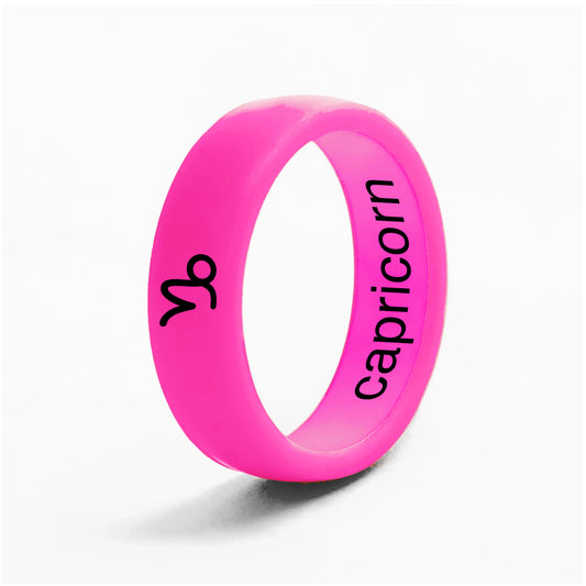 Flip Reversible Capricorn Ring