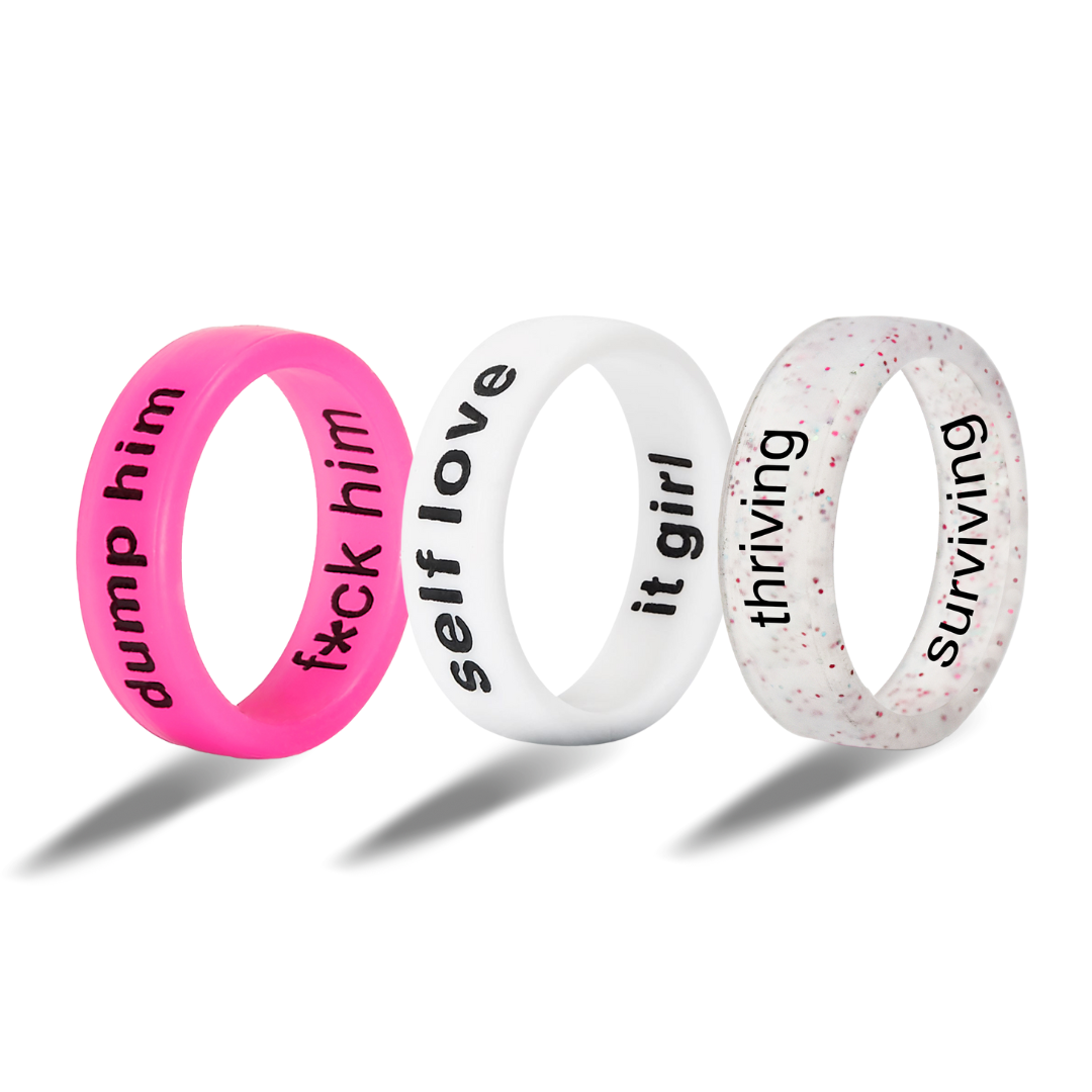 Flip break up 3 Pack Rings
