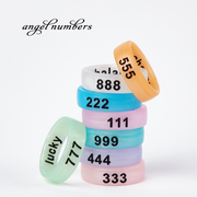 Flip Angel Numbers Ring Collection