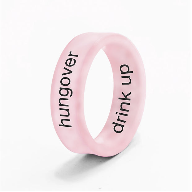 Flip Reversible drink up / hungover Ring