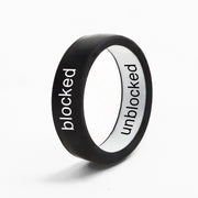 Flip Reversible blocked / unblocked Ring