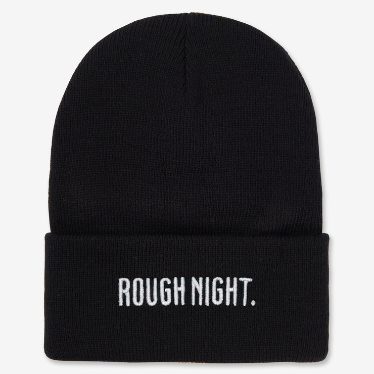 Rough Night beanie - black