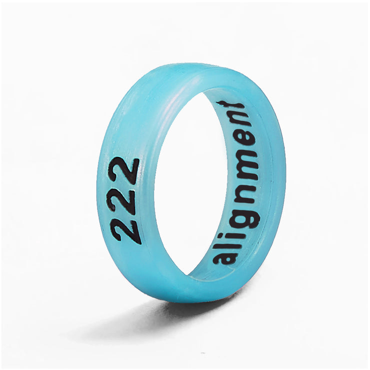 Flip Angel Numbers 222 / alignment Ring