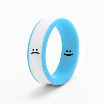 Flip Reversible smile ring 2pack lb