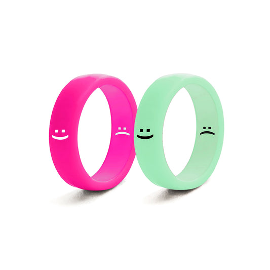 Flip Reversible smile ring 2pack hpm