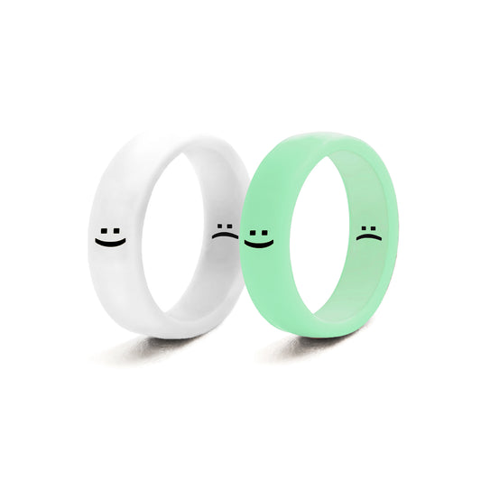 Flip Reversible smile rings 2pack wmg