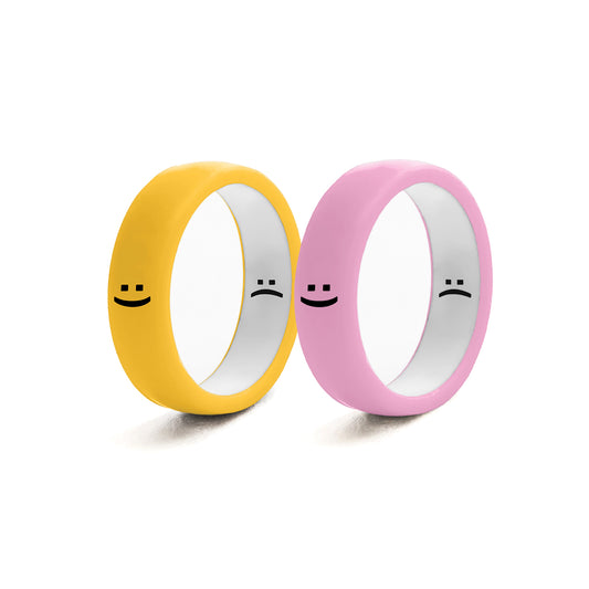 Flip Reversible smile rings 2pack yp