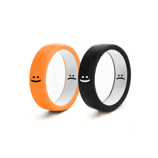 Flip Reversible smile rings 2pack obw