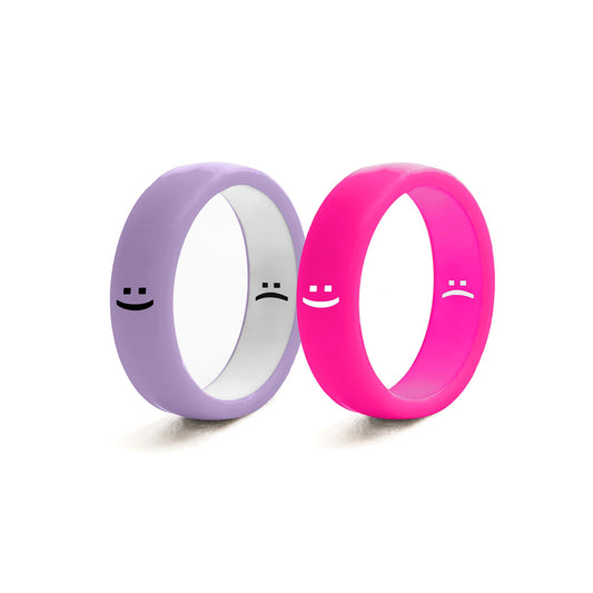 Flip Reversible smile ring 2pack lh