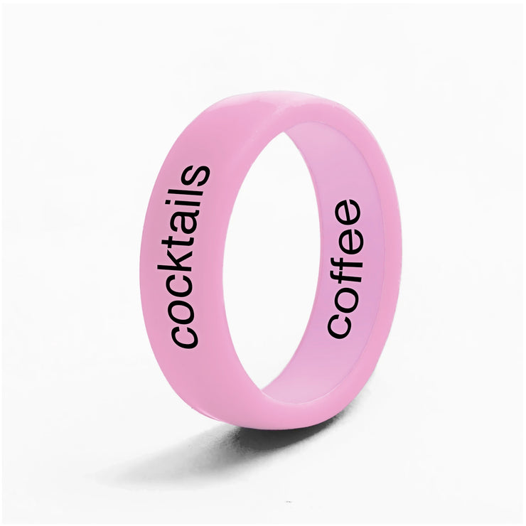 Flip Reversible cocktails / coffee Ring