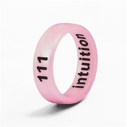Flip Angel Numbers 111 / intuition Ring