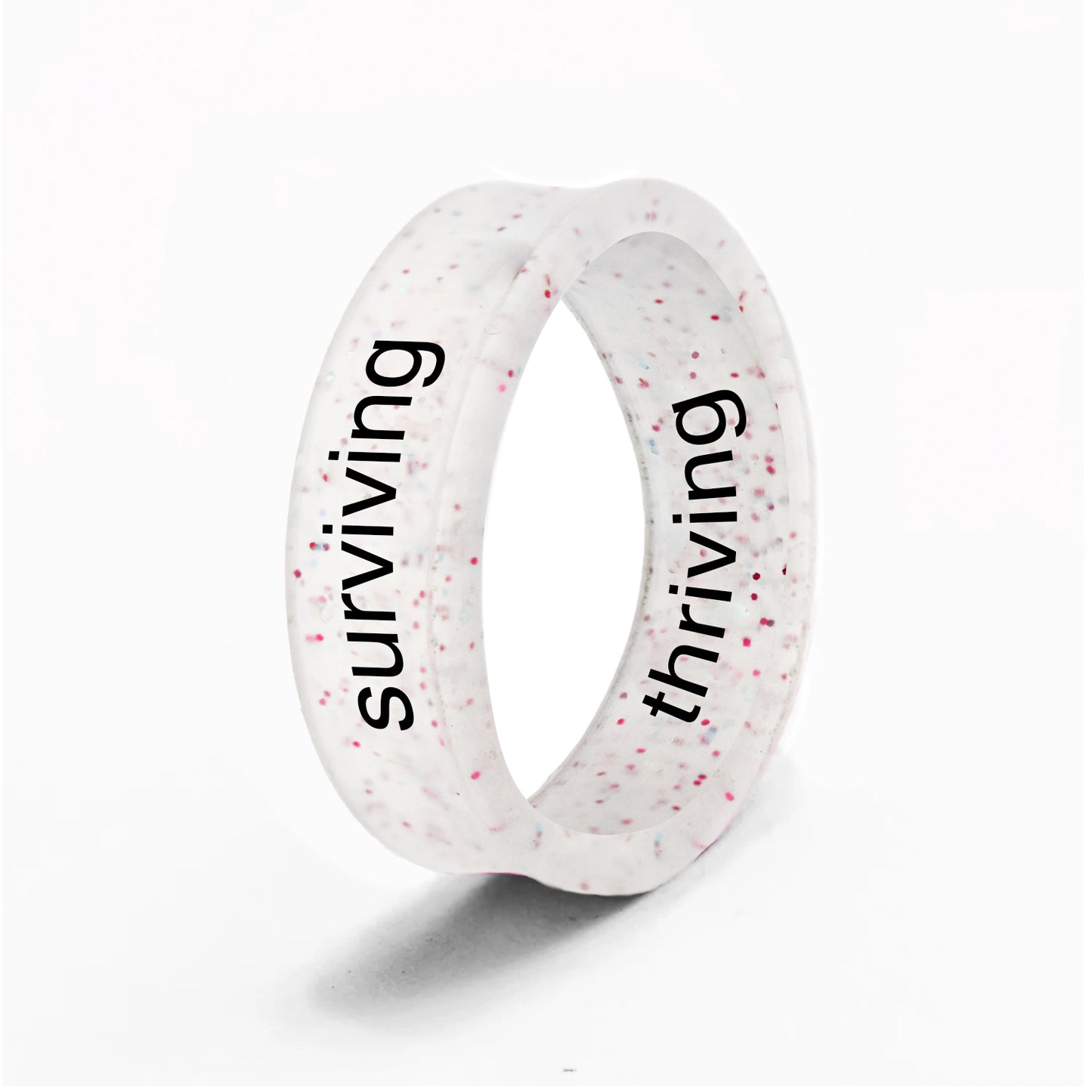 Flip Reversible thriving / surviving ring