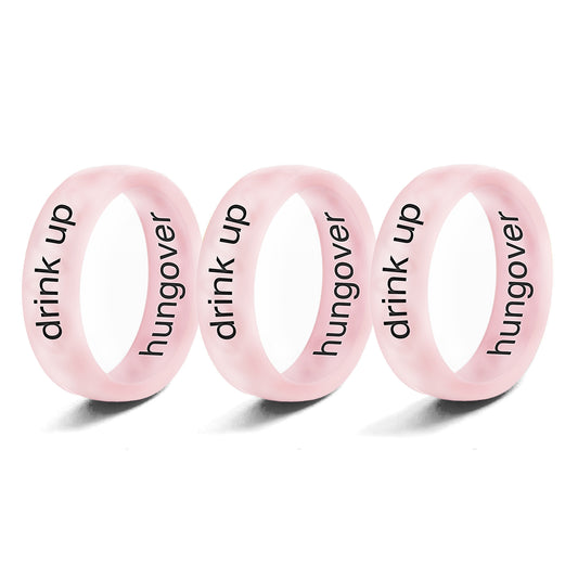 Flip Reversible drink up / hungover 3-pack Rings