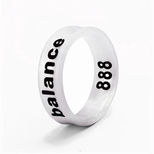 Flip Angel Numbers 888 / balance Ring