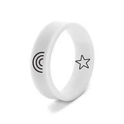 Flip Reversible star / rainbow ring