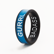 Flip Reversible BADASS / GURRL Ring