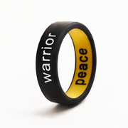 Flip Reversible warrior / peace ring