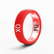 Flip Reversible XO / FU Ring