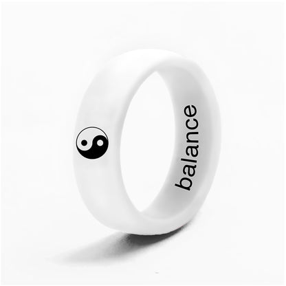 Flip Reversible Yin Yang / Balance Ring