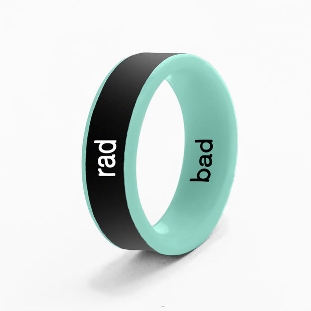 Flip Reversible bad / rad Ring