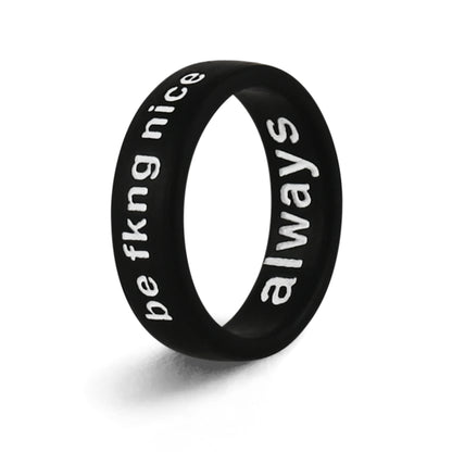 Flip Reversible be fkng nice / always Ring