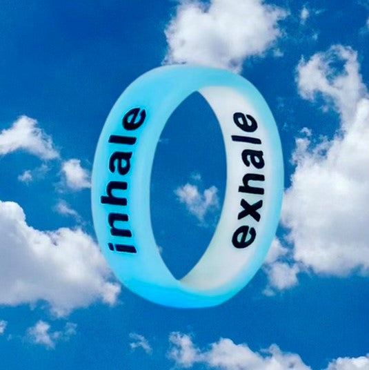 Flip Reversible inhale / exhale ring