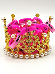 Flip Reversible crown / queen Ring