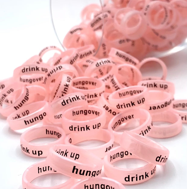 Flip Reversible drink up / hungover 3-pack Rings