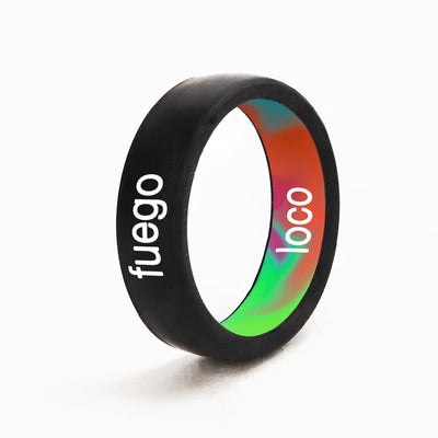 Flip Reversible fuego / loco Ring