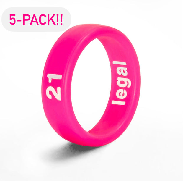 Flip Reversible 21 / legal 5pack Rings