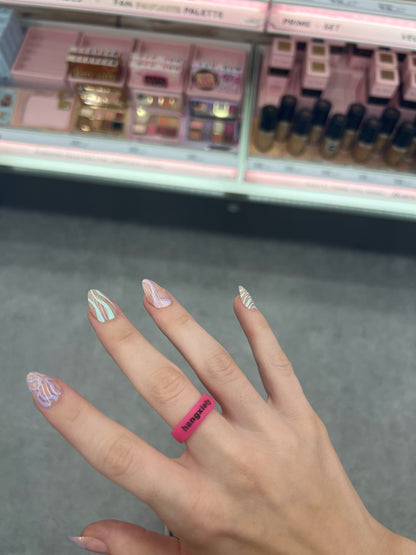 Flip Reversible hangxiety / hangry ring