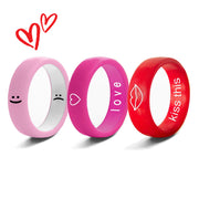 Flip Reversible Vday 3 Pack Rings