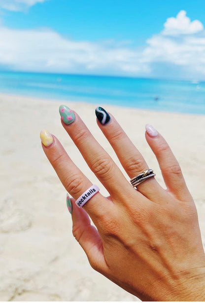 Flip Reversible cocktails / coffee Ring