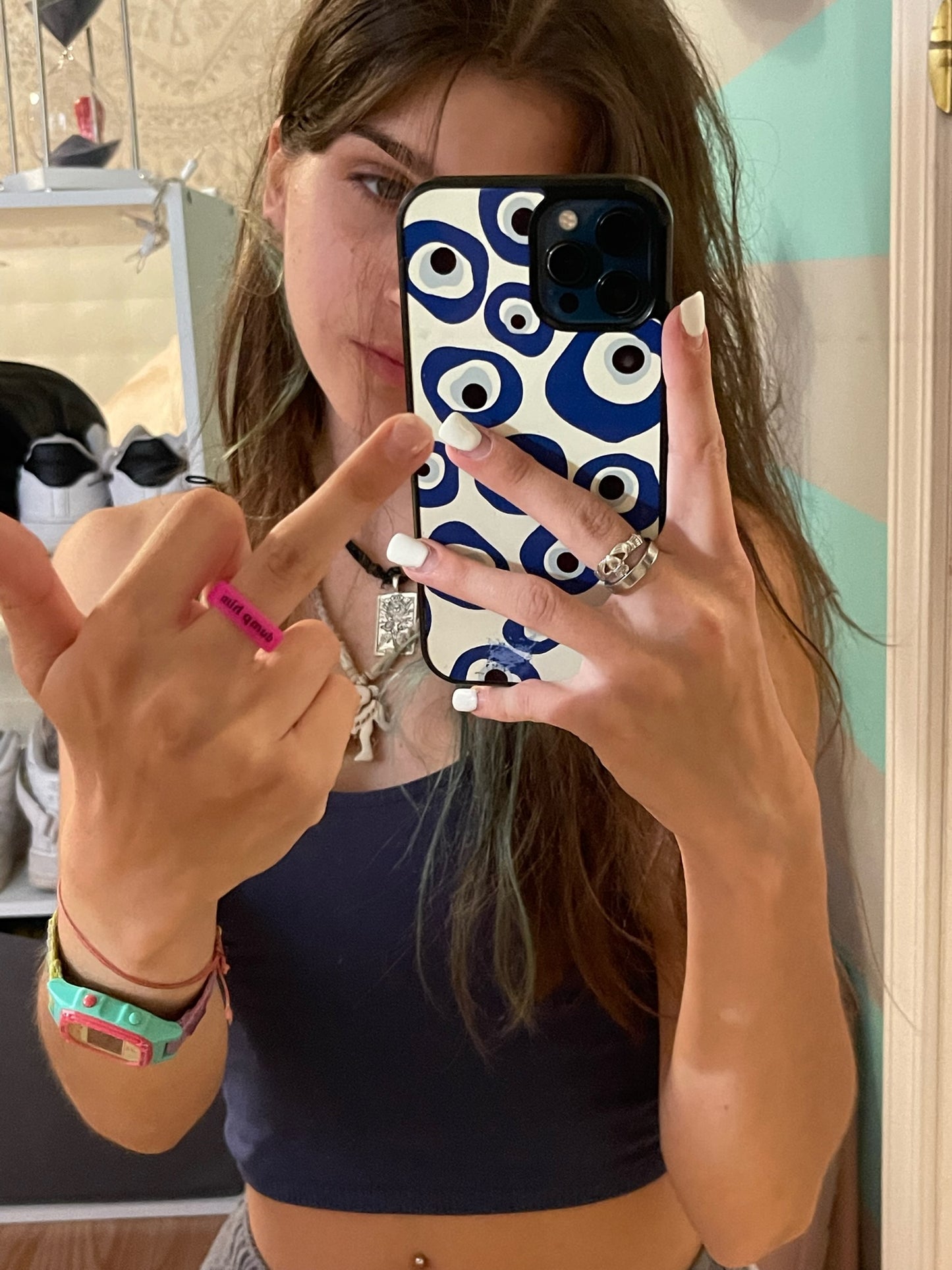 Flip Reversible dump him / f*ck him ring Ring