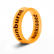 Flip Reversible sunkissed / sunburnt ring